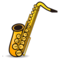 Saxophone emoji on Emojidex
